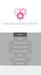 Mobile Screenshot of chelseanutritionist.com